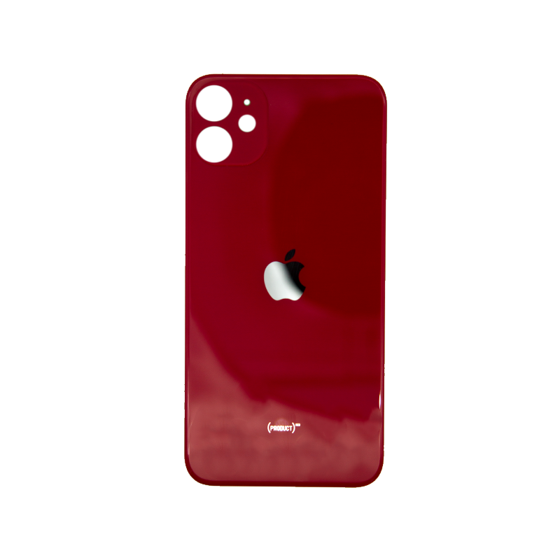 ✓ Tapa trasera iPhone 11 Rojo (facil instalacion) . Comprar ahora