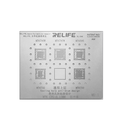 Stencil Relife MU1:For MTK CPU