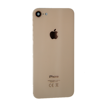 Tapa trasera con lente iPhone 8 rose gold