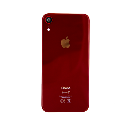 Tapa trasera con lente iPhone XR roja