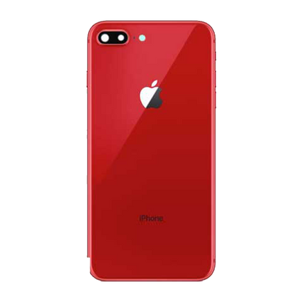 Tapa trasera iPhone 8 plus con lente rojo